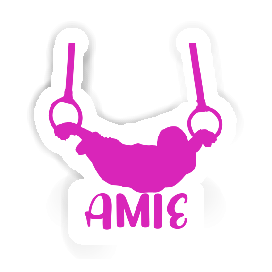 Ring gymnast Sticker Amie Laptop Ring gymnast Sticker Amie Laptop Image