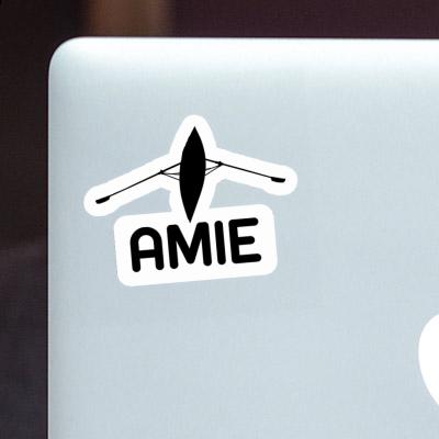 Autocollant Bateau à rames Amie Laptop Autocollant Bateau à rames Amie Laptop Image