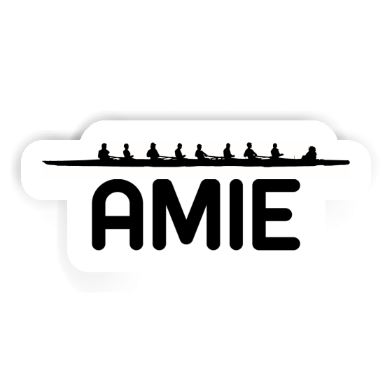 Autocollant Amie Bateau à rames Notebook Autocollant Amie Bateau à rames Gift package Image