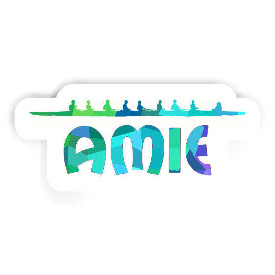 Autocollant Amie Bateau à rames Notebook Autocollant Amie Bateau à rames Gift package Image