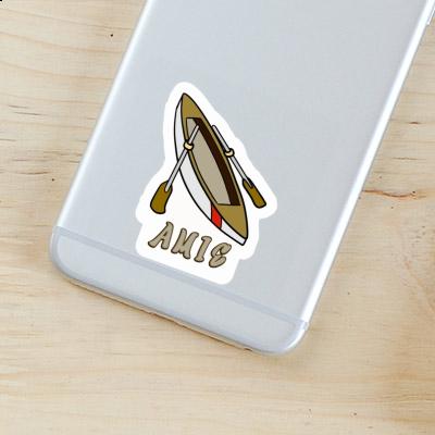 Amie Autocollant Bateau à rames Notebook Amie Autocollant Bateau à rames Gift package Image