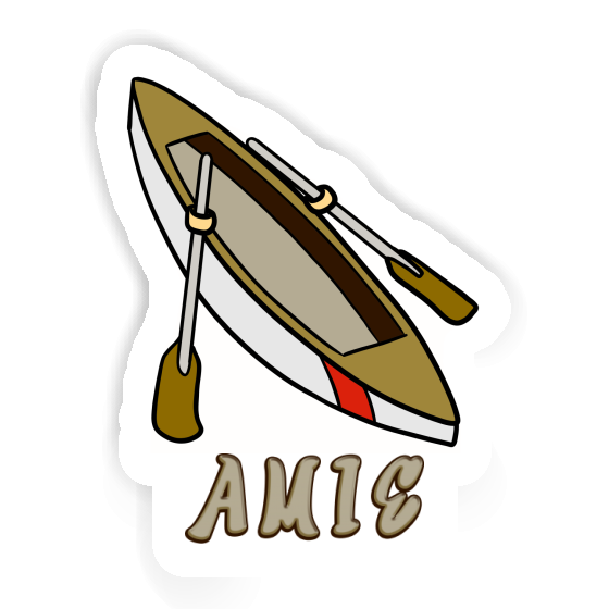 Amie Autocollant Bateau à rames Notebook Amie Autocollant Bateau à rames Notebook Image