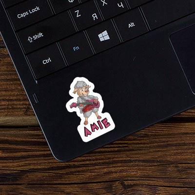Rockergirl Aufkleber Amie Laptop Rockergirl Aufkleber Amie Laptop Image