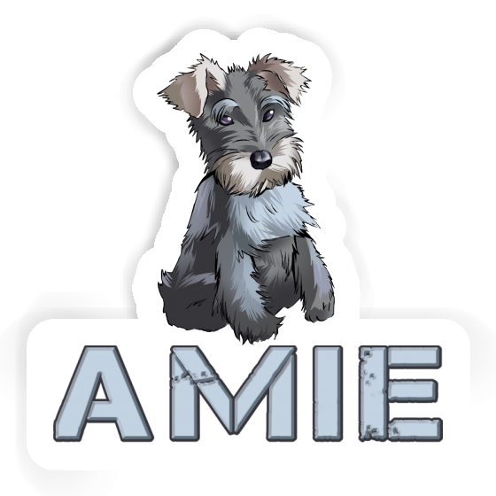 Schnauzer Autocollant Amie Notebook Schnauzer Autocollant Amie Notebook Image