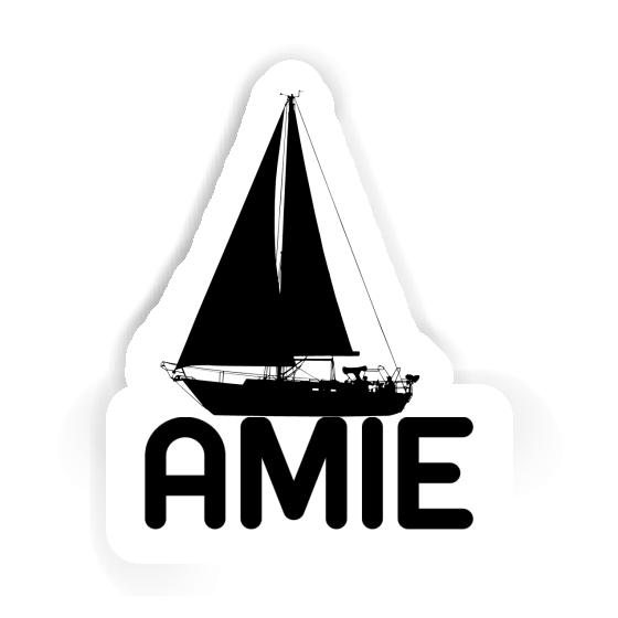 Amie Autocollant Voilier Notebook Image