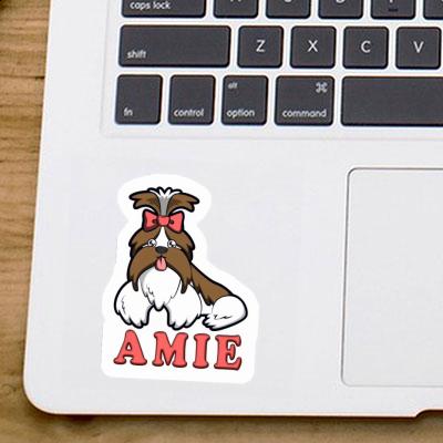 Shih Tzu Autocollant Amie Laptop Shih Tzu Autocollant Amie Laptop Image
