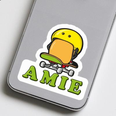 Autocollant Œuf de skateboard Amie Image
