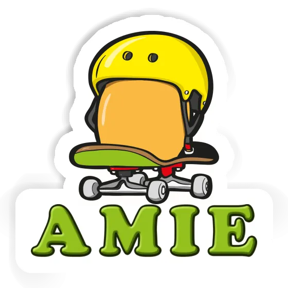 Skateboard-Ei Sticker Amie Skateboard-Ei Sticker Amie Image