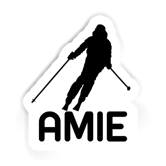 Skifahrerin Aufkleber Amie Gift package Image