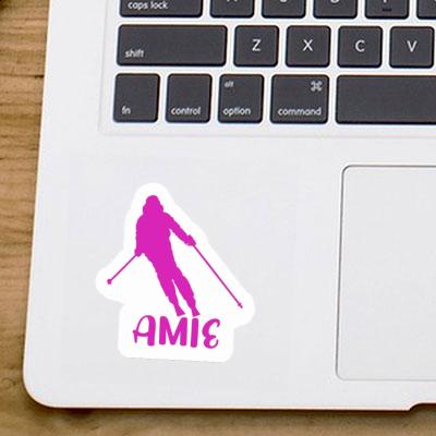 Amie Sticker Skier Amie Sticker Skier Image