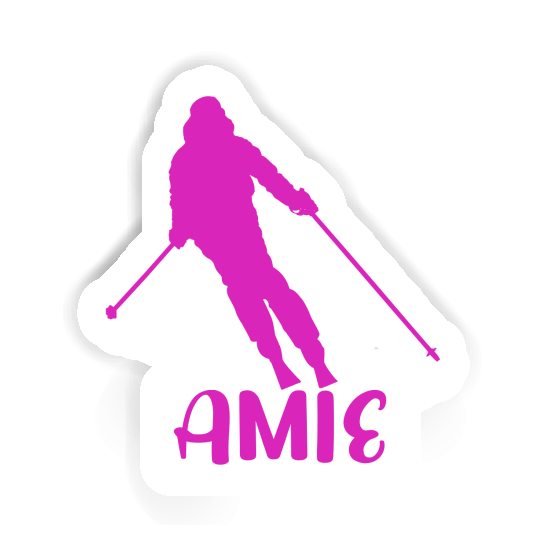 Autocollant Skieuse Amie Laptop Autocollant Skieuse Amie Laptop Image