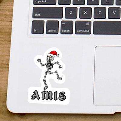 Amie Autocollant Squelette Amie Autocollant Squelette Image