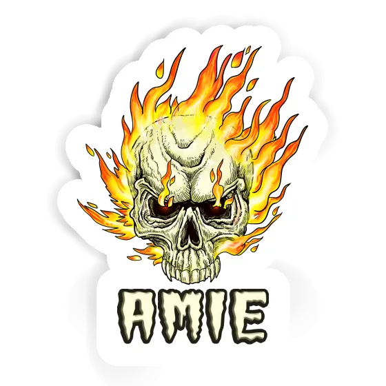 Aufkleber Totenkopf Amie Notebook Aufkleber Totenkopf Amie Notebook Image