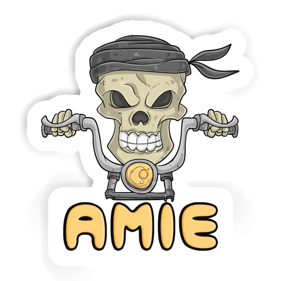Autocollant Motard Amie Autocollant Motard Amie Image