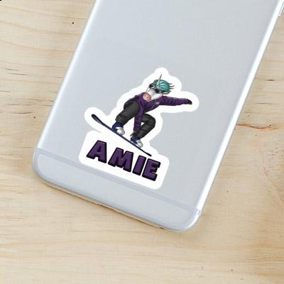 Amie Aufkleber Boarderin Laptop Image