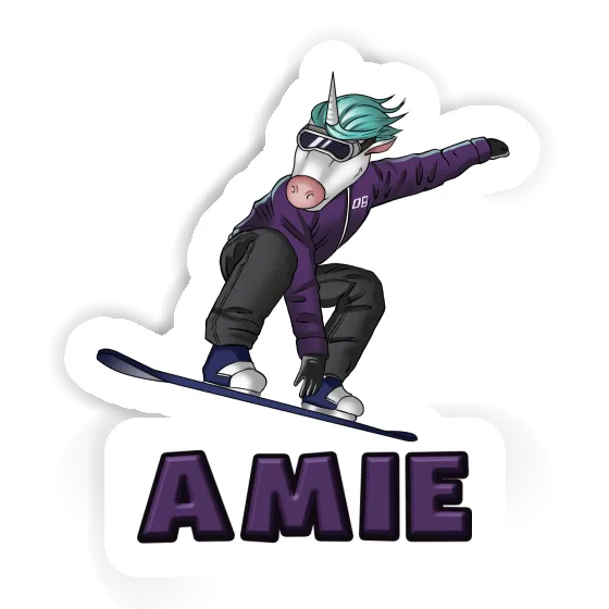 Amie Aufkleber Boarderin Image