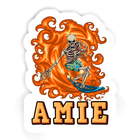Aufkleber Amie Wellenreiter Laptop Image