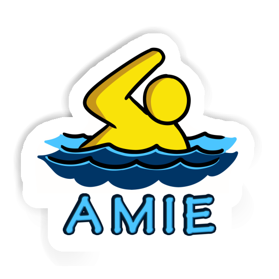 Sticker Amie Swimmer Notebook Sticker Amie Swimmer Notebook Image