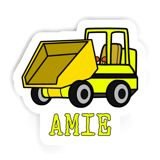 Sticker Front Tipper Amie Notebook Sticker Front Tipper Amie Notebook Image