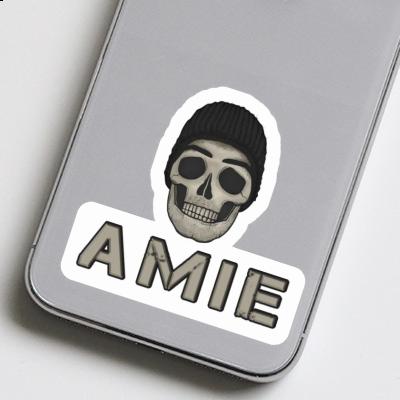 Tête de mort Autocollant Amie Image