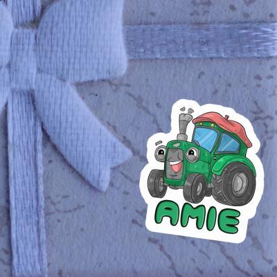 Tracteur Autocollant Amie Laptop Image