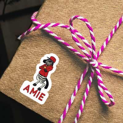 Sticker Zebra Amie Image