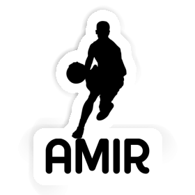 Amir Sticker Basketball Player Image