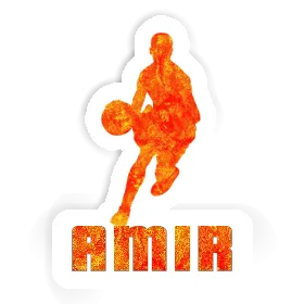 Amir Sticker Basketball Player Image