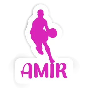 Sticker Amir Basketball Player Image