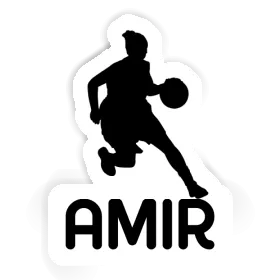 Amir Sticker Basketball Player Image