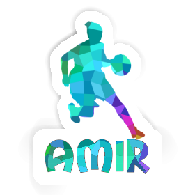 Amir Sticker Basketball Player Image