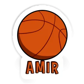 Sticker Amir Basketball Ball Image