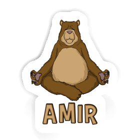 Sticker Amir Bear Image