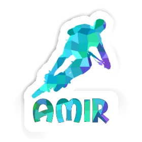 Biker Sticker Amir Image