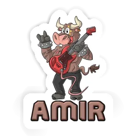 Guitarist Sticker Amir Image