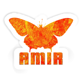 Sticker Amir Butterfly Image