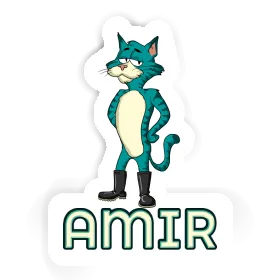 Sticker Amir Cat Image