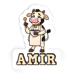 Amir Sticker Cow Image