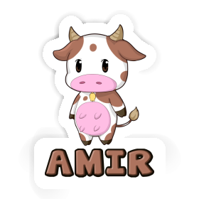 Amir Sticker Cow Image