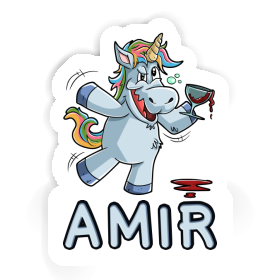 Sticker Unicorn Amir Image