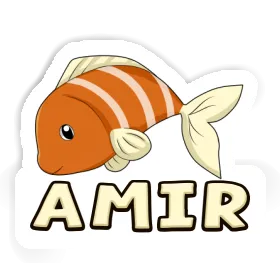 Sticker Amir Fish Image