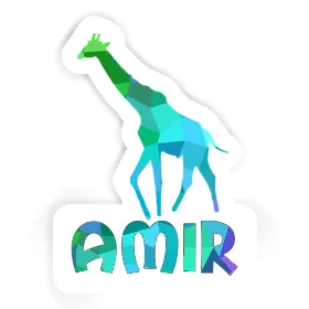 Giraffe Sticker Amir Image