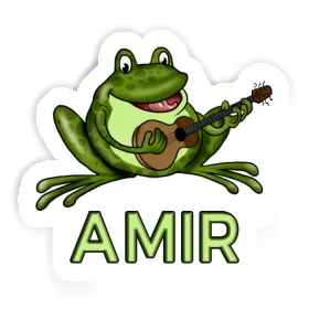 Guitar Frog Sticker Amir Image