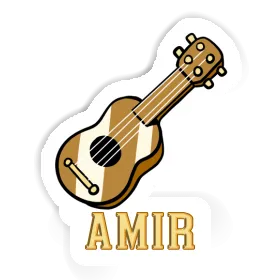 Amir Sticker Guitar Image