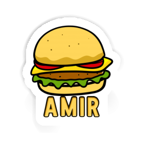 Cheeseburger Sticker Amir Image