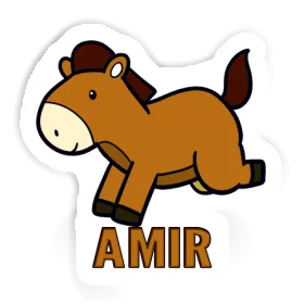 Sticker Amir Horse Image