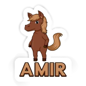 Sticker Amir Horse Image