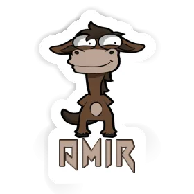 Sticker Amir Standing Horse Image