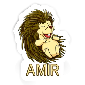 Hedgehog Sticker Amir Image