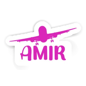 Amir Sticker Airplane Image